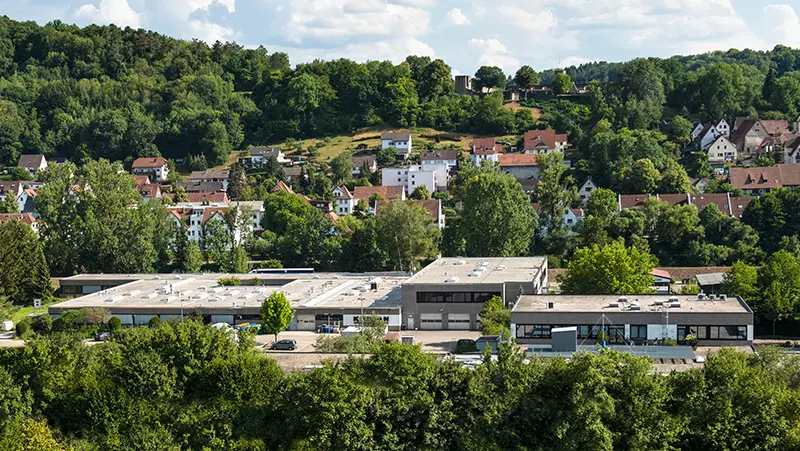 Firmengebäude in Forchtenberg